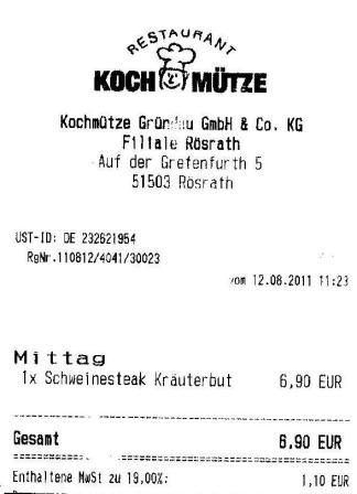 kulturart Hffner Kochmtze Restaurant